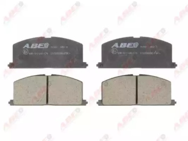 Комплект тормозных колодок, дисковый тормоз