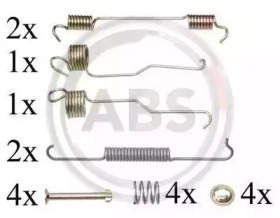 Комплектующие, тормозная колодка