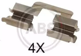 Комплектующие, колодки дискового тормоза