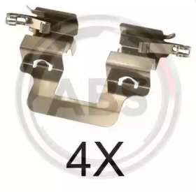 Комплектующие, колодки дискового тормоза