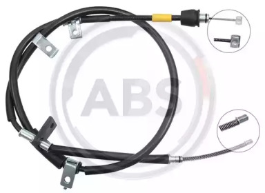 Трос, стояночная тормозная система