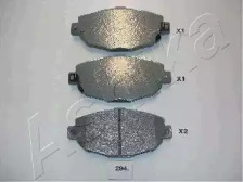 Комплект тормозных колодок, дисковый тормоз