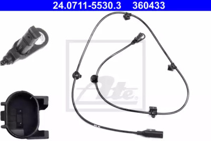 Датчик, частота вращения колеса