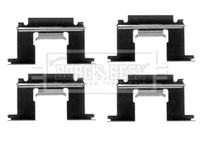 Комплектующие, колодки дискового тормоза