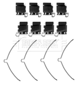 Комплектующие, колодки дискового тормоза