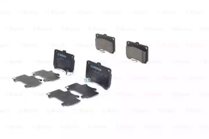 Комплект тормозных колодок, дисковый тормоз