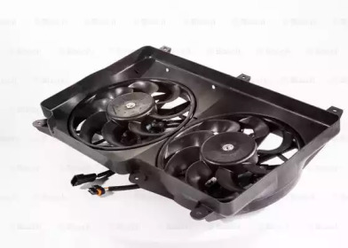 Электродвигатель, вентилятор радиатора