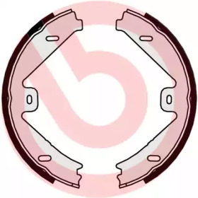 Комплект тормозных колодок, стояночная тормозная система