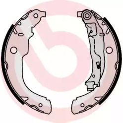 Комплект тормозных колодок