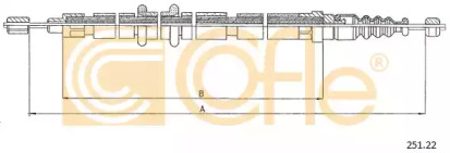Трос, стояночная тормозная система