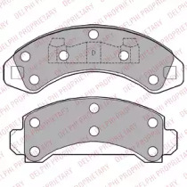 Комплект тормозных колодок, дисковый тормоз
