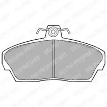 Комплект тормозных колодок, дисковый тормоз