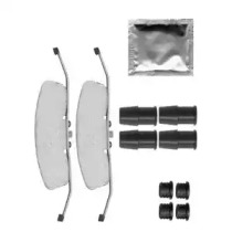 Комплектующие, колодки дискового тормоза