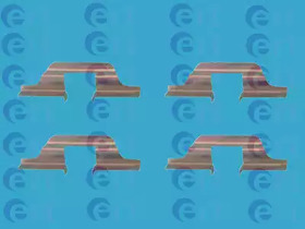 Комплектующие, колодки дискового тормоза