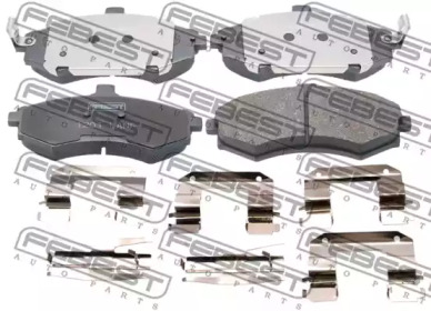 Комплект тормозных колодок, дисковый тормоз