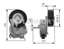 Натяжной ролик, поликлиновойремень
