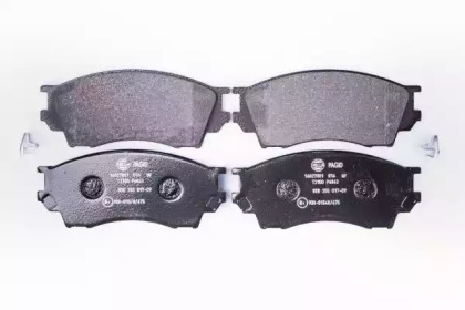 Комплект тормозных колодок, дисковый тормоз