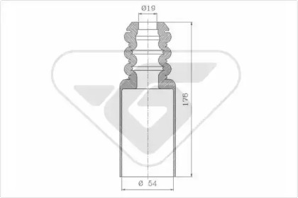Пылезащитный комплект, амортизатор