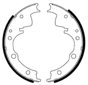 Комплект тормозных колодок