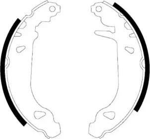 Комплект тормозных колодок