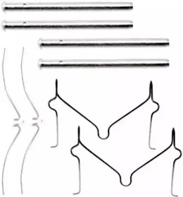 Комплектующие, колодки дискового тормоза