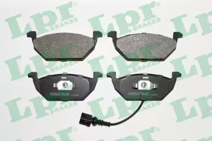 Комплект тормозных колодок, дисковый тормоз