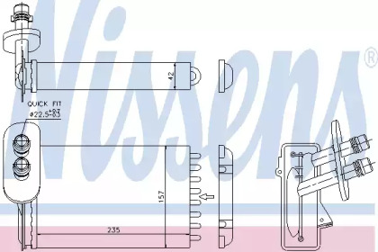 Теплообменник, отопление салона