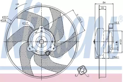 Вентилятор, охлаждение двигателя