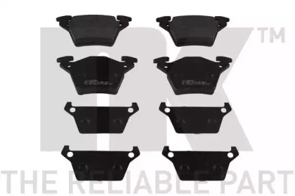 Комплект тормозных колодок, дисковый тормоз