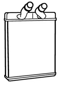 Теплообменник, отопление салона