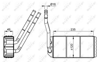 Теплообменник, отопление салона