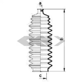 Пыльник, рулевое управление