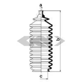 Пыльник, рулевое управление
