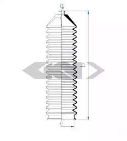 Пыльник, рулевое управление