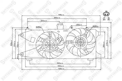 Вентилятор, охлаждение двигателя