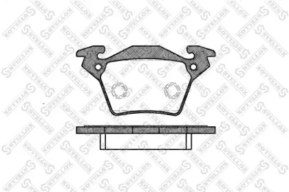 Комплект тормозных колодок, дисковый тормоз