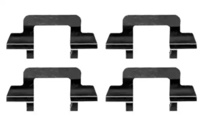 Комплектующие, колодки дискового тормоза