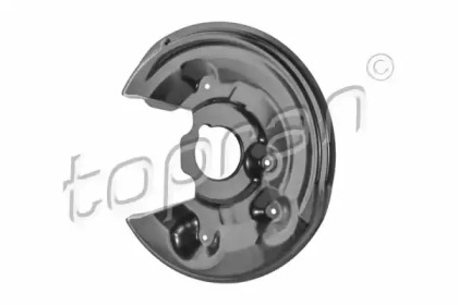 Отражатель, диск тормозного механизма