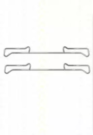 Комплектующие, колодки дискового тормоза