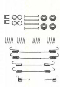 Комплектующие, тормозная колодка