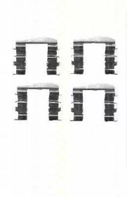 Комплектующие, колодки дискового тормоза