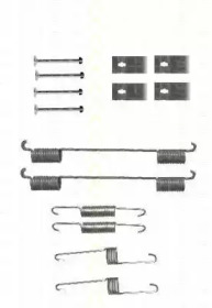 Комплектующие, тормозная колодка