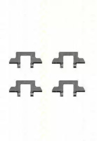 Комплектующие, колодки дискового тормоза