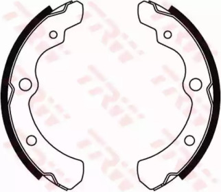 Комплект тормозных колодок