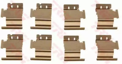 Комплектующие, колодки дискового тормоза