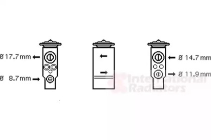 Расширительный клапан, кондиционер