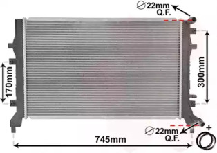 Радиатор, охлаждение двигателя