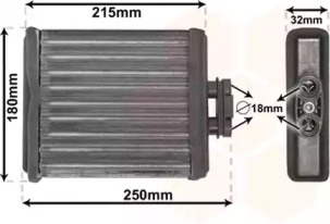 Теплообменник, отопление салона